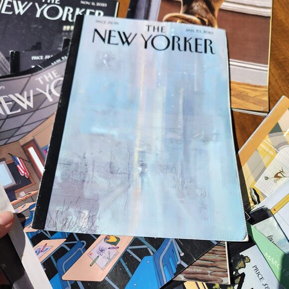 The New Yorker Magazine Bundle Lot of 7 Magazines RANDOM DATES Reading bundle Y - Picture 9 of 11